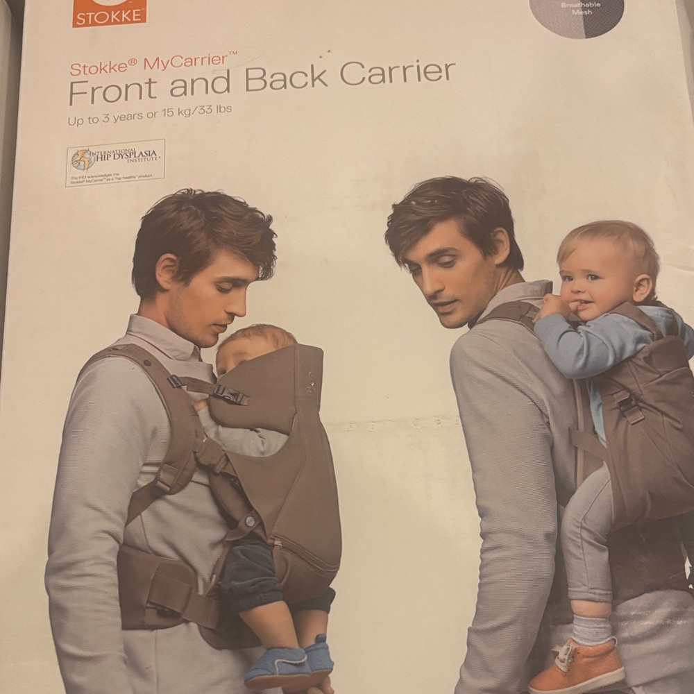Stokke MyCarrier Front and Back Carrier - Classic Brown